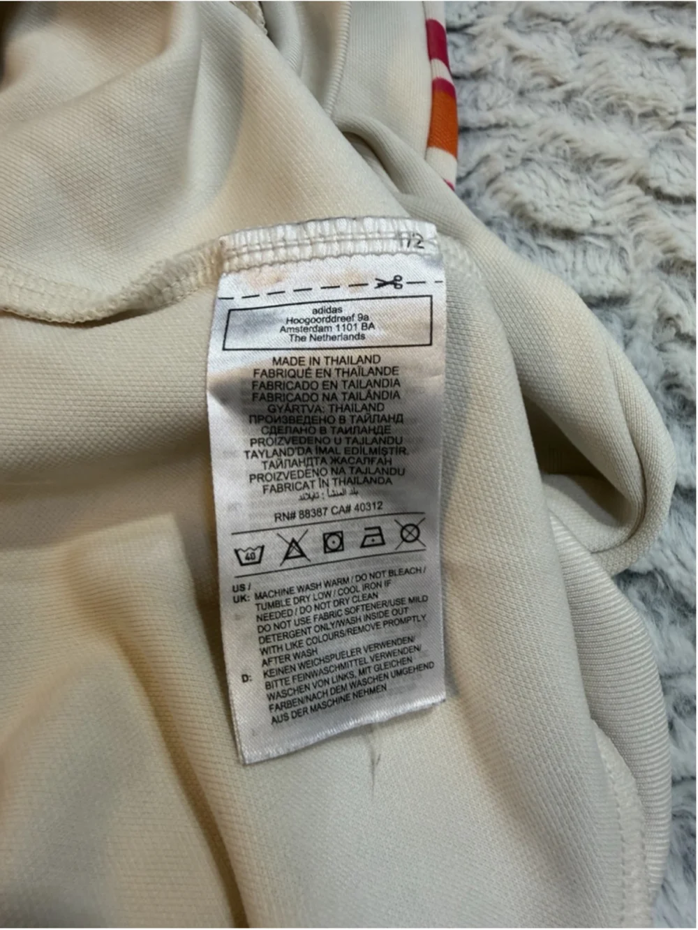 adidas x Thebe Magugu Colorblock 2pc Tracksuit XL Full Zip Pockets HN5638